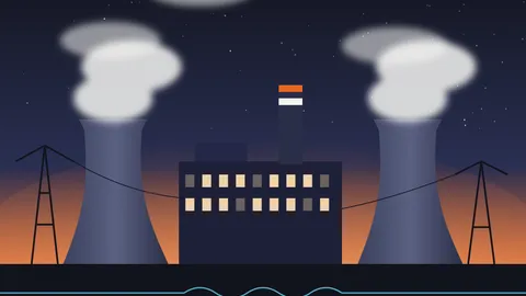 Illustration for the electricity generation journey