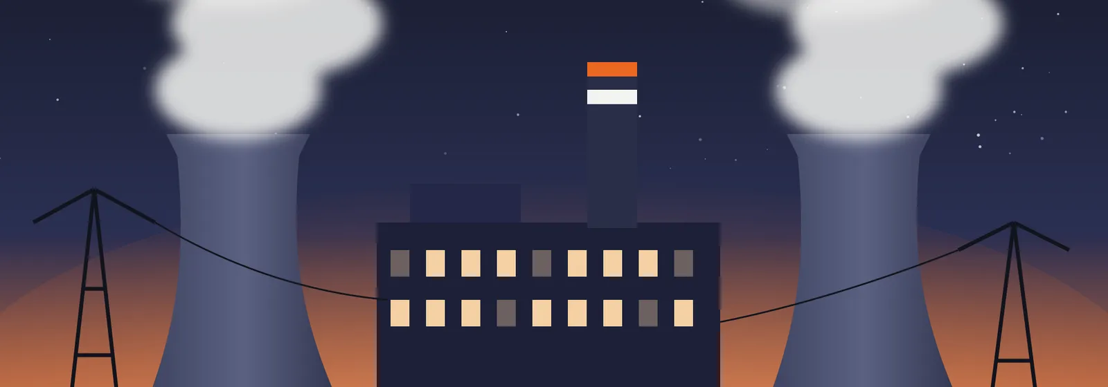 Illustration for the electricity generation journey